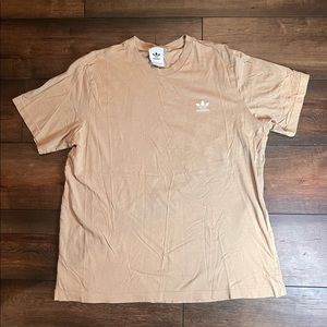 Men’s Adidas Khaki Essential T-Shirt Size Large